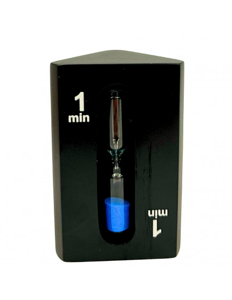 Klepsydra 1-3-5 minut trójstronna czarna - STW6