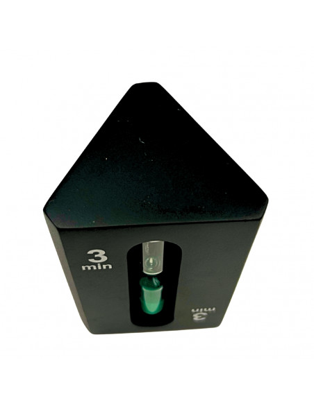 Klepsydra 1-3-5 minut trójstronna czarna - STW6