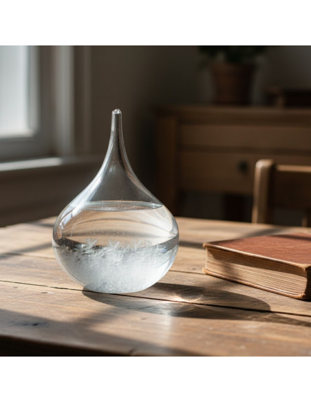 Barometr Burzowy Fitzroya - Kropla Storm Glass - BAG1