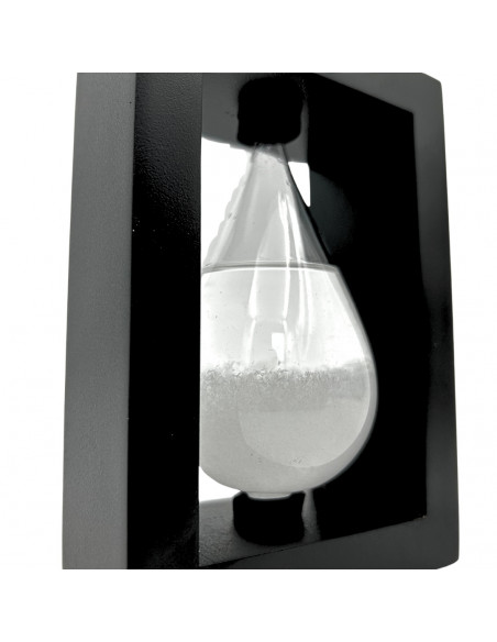 Barometr Burzowy Fitzroya w Oprawie Drewnianej - Kropla Storm Glass – BAW1