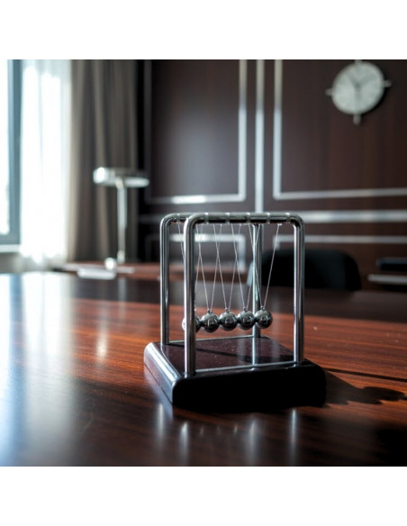 Wahadło Kulki Newtona – Gadżet na Biurko - YG002C