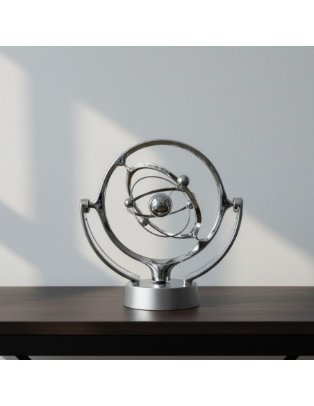 Układ Kinetyczny - Perpetuum Mobile Wahadło Magnetyczne – Gadżet na biurko – PMPT