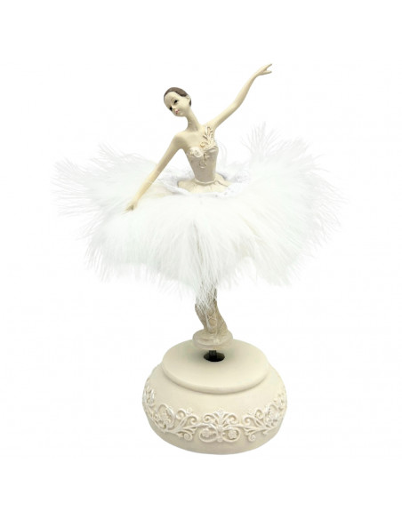Pozytywka Baletnica Królowa Śniegu Ruchoma 23,5 cm – MP-19009