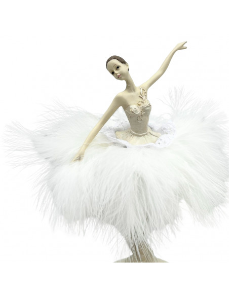Pozytywka Baletnica Królowa Śniegu Ruchoma 23,5 cm – MP-19009