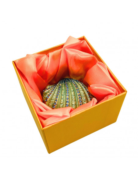 Pudełeczko Szkatułka na Biżuterię Zdobione Kryształkami – Muszelka – HX068