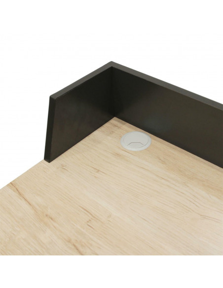 INTESI BIURKO BRICO CZARNE NATURALNE