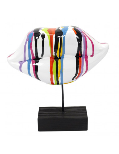 INTESI DEKORACJA USTA BIAŁE/KOLOROWE