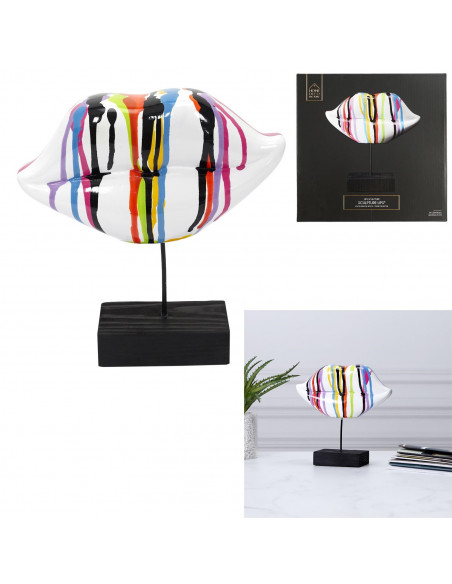 INTESI DEKORACJA USTA BIAŁE/KOLOROWE