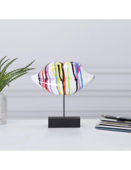 INTESI DEKORACJA USTA BIAŁE/KOLOROWE