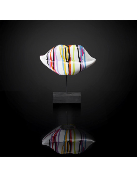 INTESI DEKORACJA USTA BIAŁE/KOLOROWE