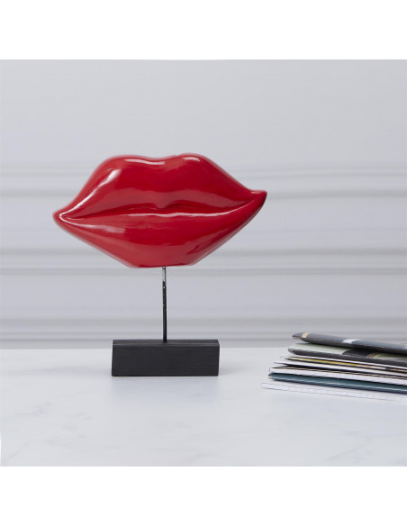 INTESI DEKORACJA USTA CZERWONE