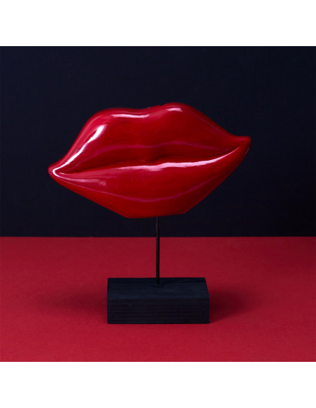 INTESI DEKORACJA USTA CZERWONE