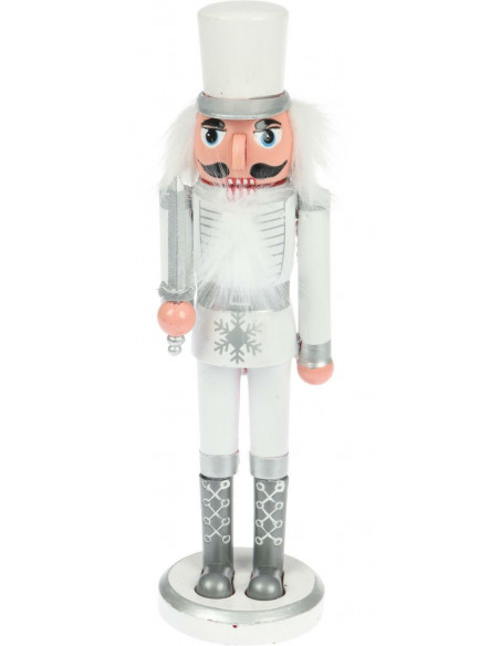 INTESI DZIADEK DO ORZECHÓW BIAŁY W KAPELUSZU 28 CM