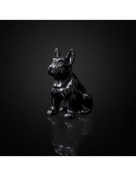 INTESI FIGURKA BULDOGA FRANCUSKIEGO M CZARNA