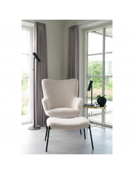 INTESI FOTEL GLASGOW BIAŁY