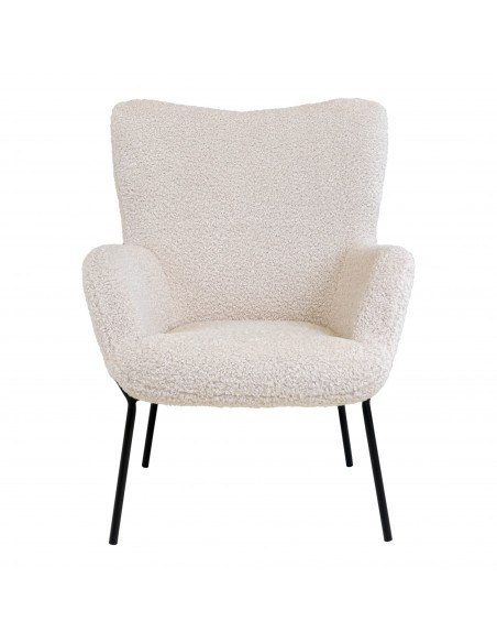 INTESI FOTEL GLASGOW BIAŁY