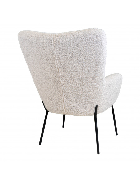 INTESI FOTEL GLASGOW BIAŁY