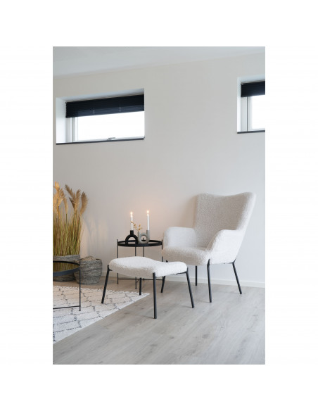 INTESI FOTEL GLASGOW BIAŁY