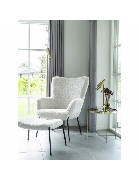 INTESI FOTEL GLASGOW BIAŁY