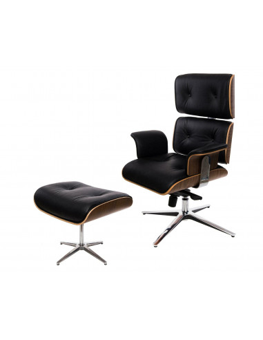 D2.DESIGN FOTEL VIP EXCLUSIVE HOME Z PODNÓŻKIEM