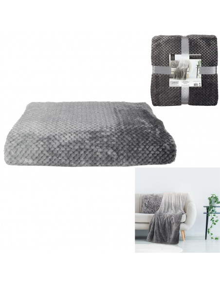 INTESI KOC /PLED HONEY SZARY 150X200CM