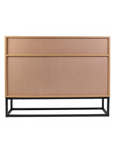 INTESI KOMODA ABBOTT DĄB/CZARNA