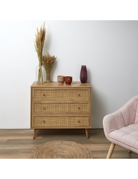 INTESI KOMODA BALI TRZY SZUFLADY