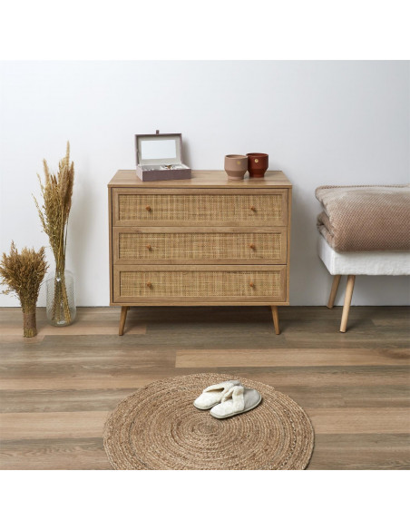 INTESI KOMODA BALI TRZY SZUFLADY