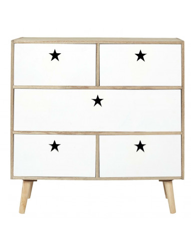 INTESI KOMODA ETOILE BIAŁA/ NATURALNA