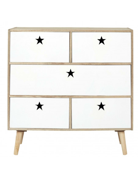 INTESI KOMODA ETOILE BIAŁA/ NATURALNA