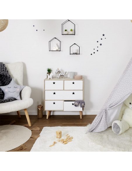 INTESI KOMODA ETOILE BIAŁA/ NATURALNA