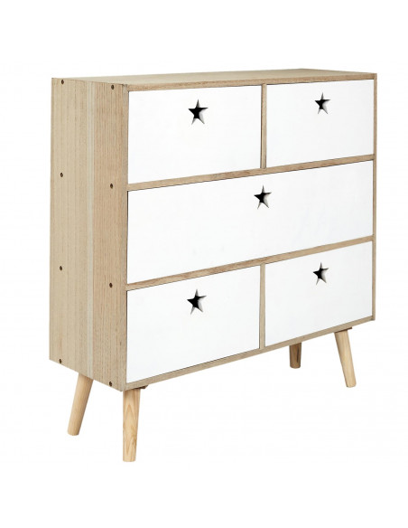 INTESI KOMODA ETOILE BIAŁA/ NATURALNA