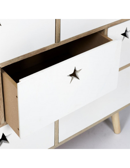 INTESI KOMODA ETOILE BIAŁA/ NATURALNA