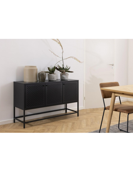 ACTONA KOMODA NEWCASTLE II CZARNA