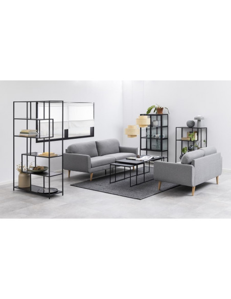 ACTONA KOMPLET STOLIKÓW INFINITY CZARNE