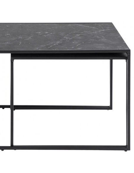 ACTONA KOMPLET STOLIKÓW INFINITY CZARNE