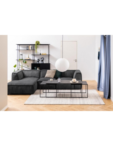 ACTONA KOMPLET STOLIKÓW INFINITY CZARNE