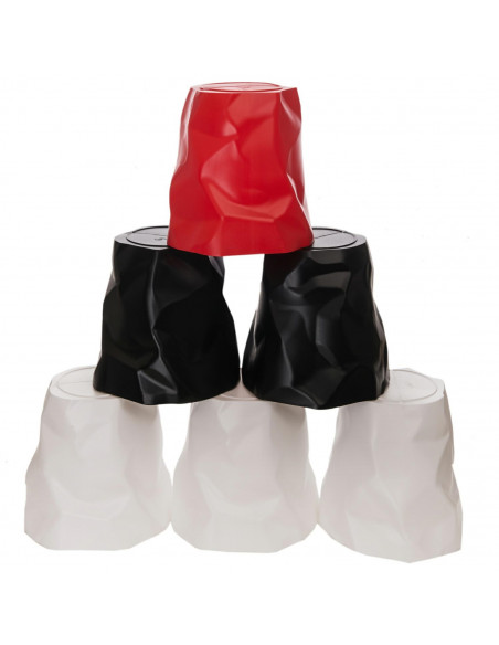 D2.DESIGN KOSZ NA ŚMIECI "PAPIER" BIAŁY