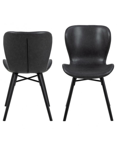 ACTONA KRZESŁO BATILDA CZARNE