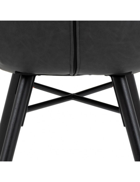 ACTONA KRZESŁO BATILDA CZARNE