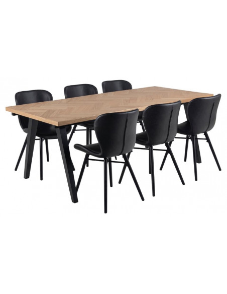 ACTONA KRZESŁO BATILDA CZARNE