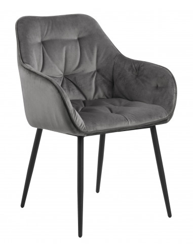 ACTONA KRZESŁO BROOKE VIC SZARE