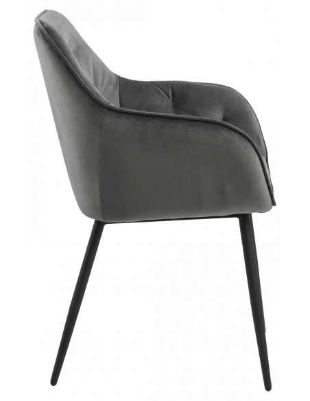 ACTONA KRZESŁO BROOKE VIC SZARE