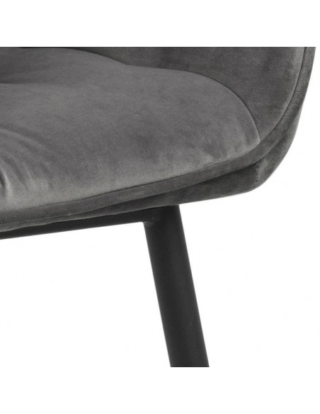 ACTONA KRZESŁO BROOKE VIC SZARE