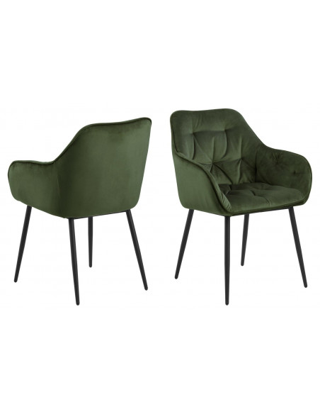 ACTONA KRZESŁO BROOKE VIC ZIELONE