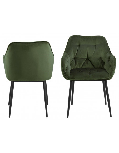 ACTONA KRZESŁO BROOKE VIC ZIELONE