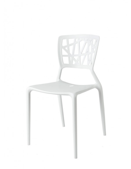 D2.DESIGN KRZESŁO BUSH BIAŁE