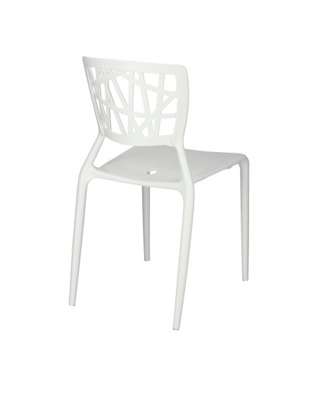 D2.DESIGN KRZESŁO BUSH BIAŁE