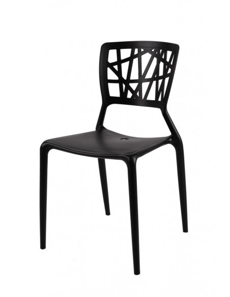 D2.DESIGN KRZESŁO BUSH CZARNE