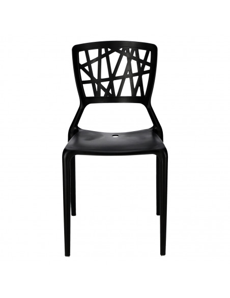 D2.DESIGN KRZESŁO BUSH CZARNE